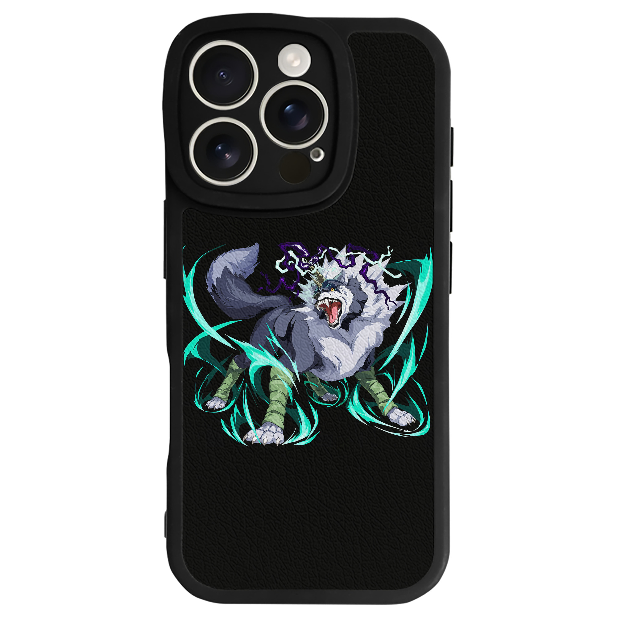 （画像用） 転スラ Regarding Reincarnated to Slime 【iPhone 16シリーズ対応】シリコンスマホケース（レザー調） 材質：シリコン